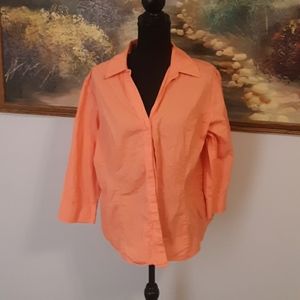 Riders by lee button down top